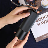 Manual Coffee Grinder - Stainless Steel with Adjustable Conical Burrs