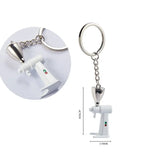 Coffee Lover's Miniature Keychain - Espresso Machine & Barista Tool Designs