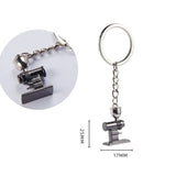 Coffee Lover's Miniature Keychain - Espresso Machine & Barista Tool Designs