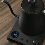 1 Litre Electric Gooseneck Kettle 304 Stainless Steel - Digital Temperature Control