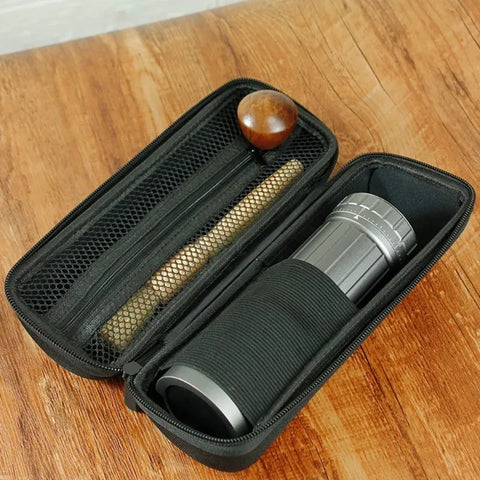Portable Coffee Grinder Travel Case - Water-Resistant Barista Tool Organizer