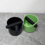 Anti-Slip Coffee Knock Box - Shock Absorbing Espresso Grounds Dump Bin for Barista